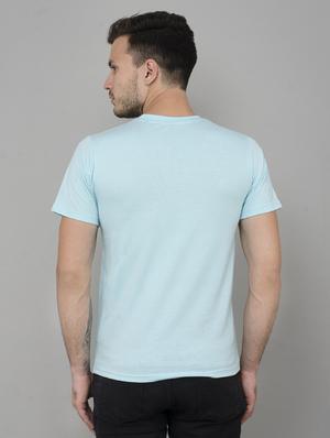 blue cotton pocket t-shirt - 15692507 - Standard Image - 3