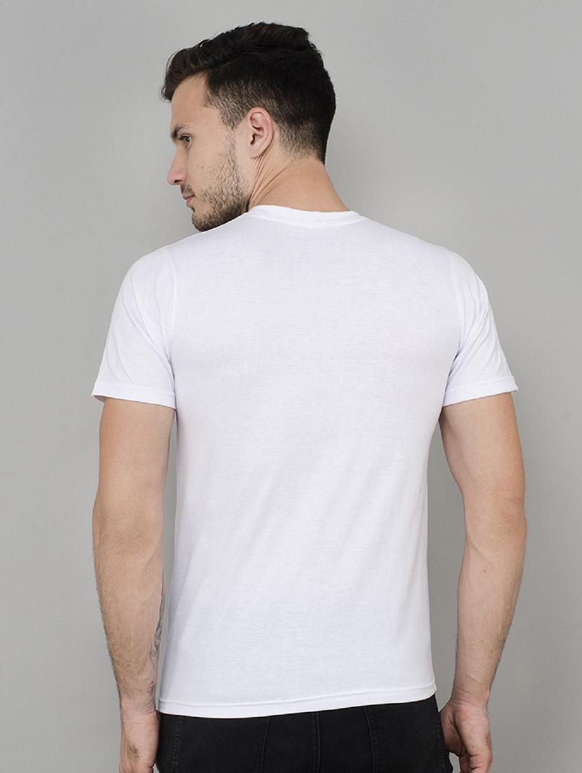 white cotton pocket t-shirt - 15692508 - Zoom Image - 3