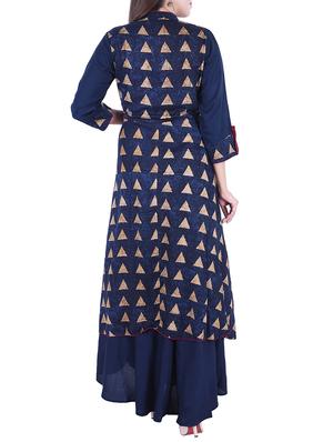 layered geometrical kurta - 15692525 - Standard Image - 3
