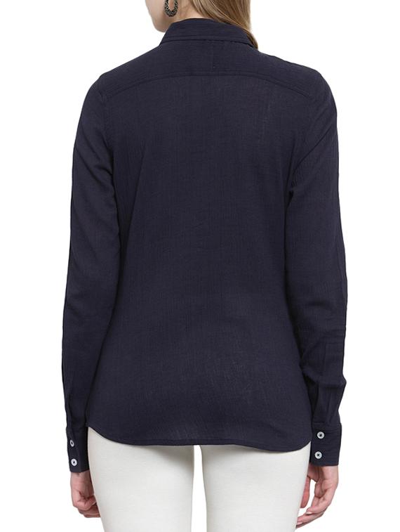 navy blue pocket patch shirt - 15692711 - Zoom Image - 3