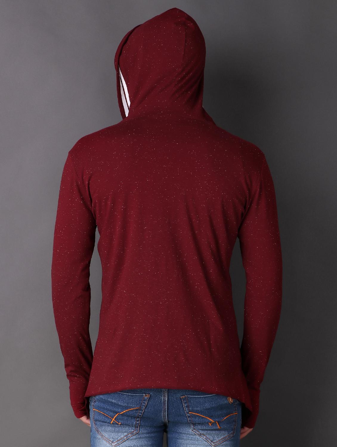 maroon cotton shrug - 15693211 - Zoom Image - 3