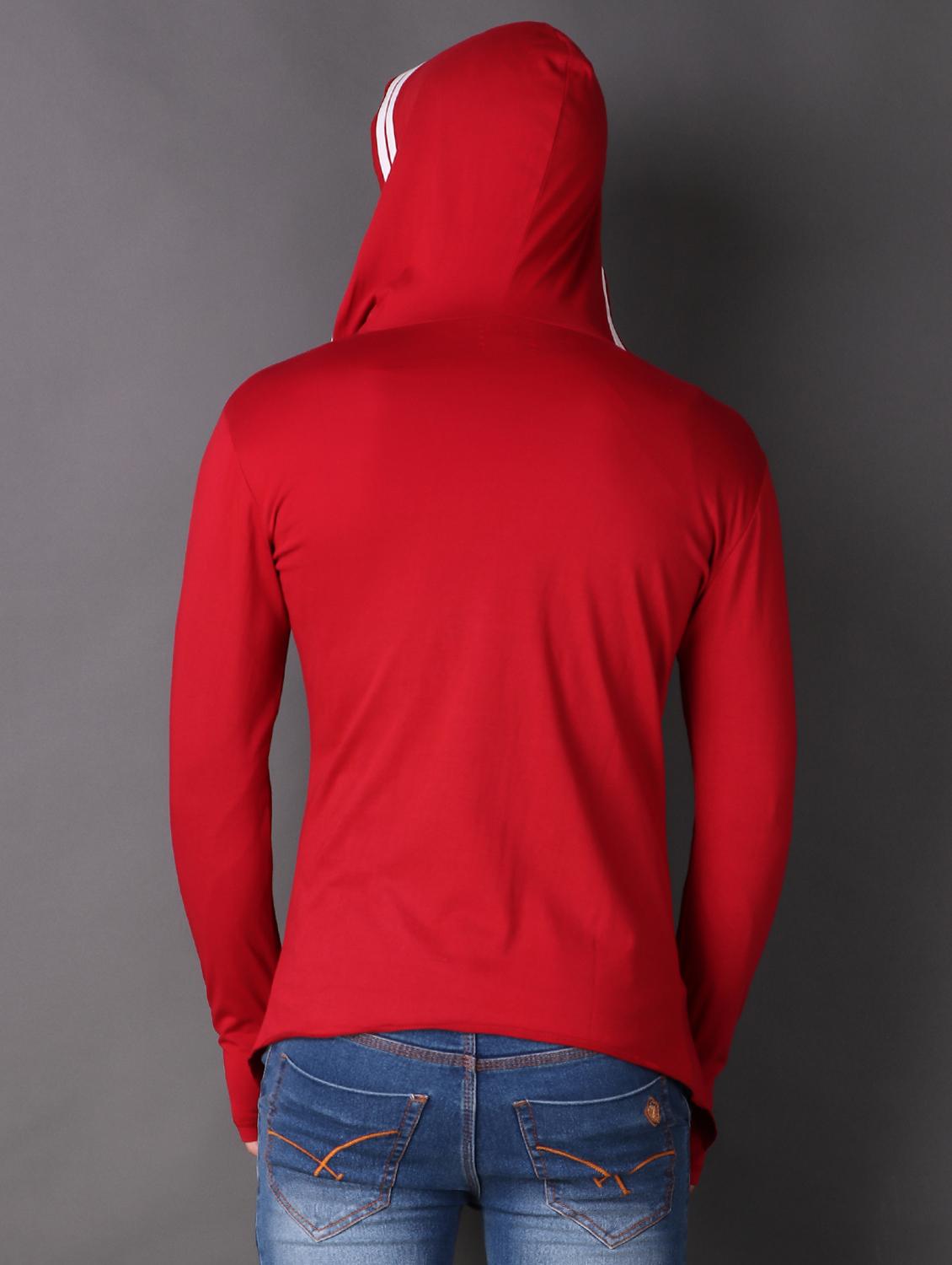red cotton shrug - 15693215 - Zoom Image - 3