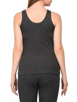 scoop neck woolen thermal top - 15695988 - Standard Image - 3