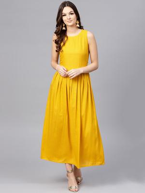 flared geometrical dress - 15696082 - Standard Image - 3