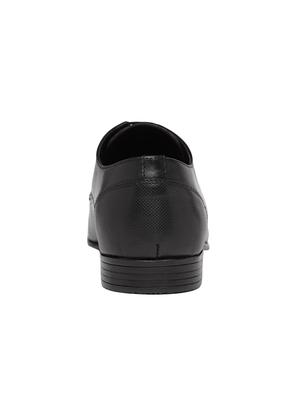 black leather lace-up derbys - 15699324 - Standard Image - 3