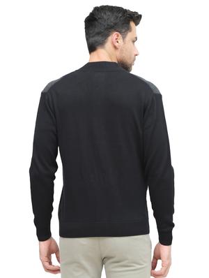 black cotton sweatshirt - 15699801 - Standard Image - 3