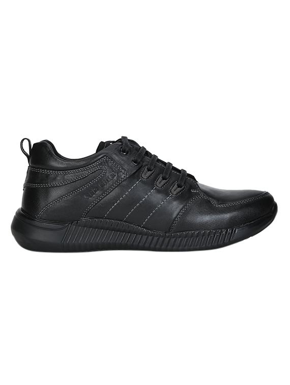 black leather lace up shoes - 15700332 - Zoom Image - 3