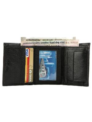 black polyester wallet - 15703304 - Standard Image - 3