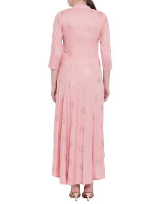 Printed flared kurta - 15704695 - Standard Image - 3