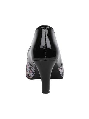 black slip on pumps - 15705240 - Standard Image - 3