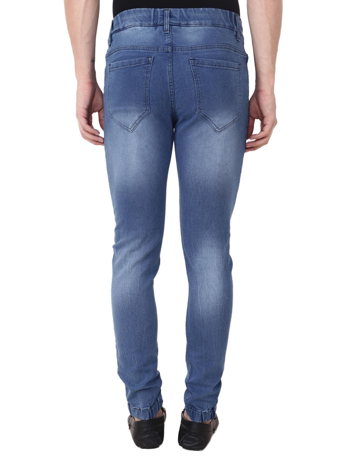 dark blue denim joggers - 15705564 - Zoom Image - 3