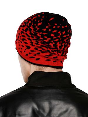 red wool beanie - 15705785 - Standard Image - 3