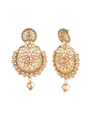 Gold Tone Drop Earrings - 15706258 - Standard Image - 3