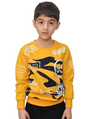yellow fleece sweatshirt - 15707466 - Standard Image - 3