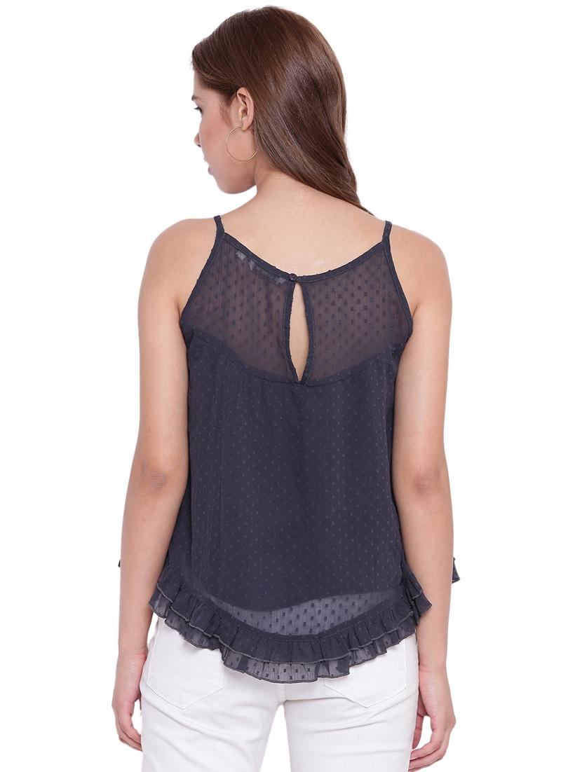 embellished frill detail top - 15707918 - Zoom Image - 3