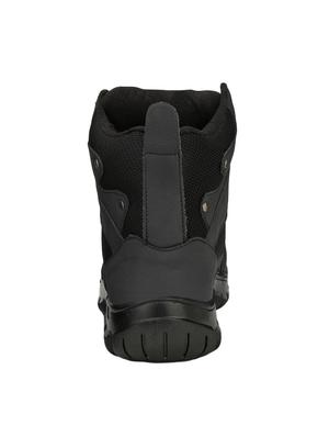 black leather high ankle boots - 15709009 - Standard Image - 3