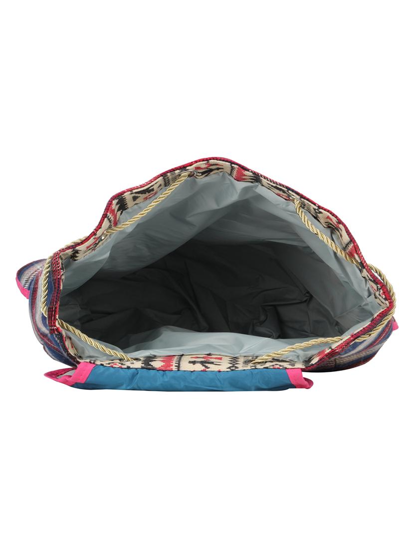 blue canvas fashion backpack - 15709054 - Zoom Image - 3