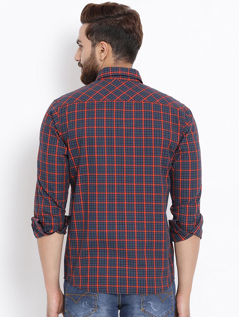 multicolor cotton casual shirt - 15713404 - Zoom Image - 3