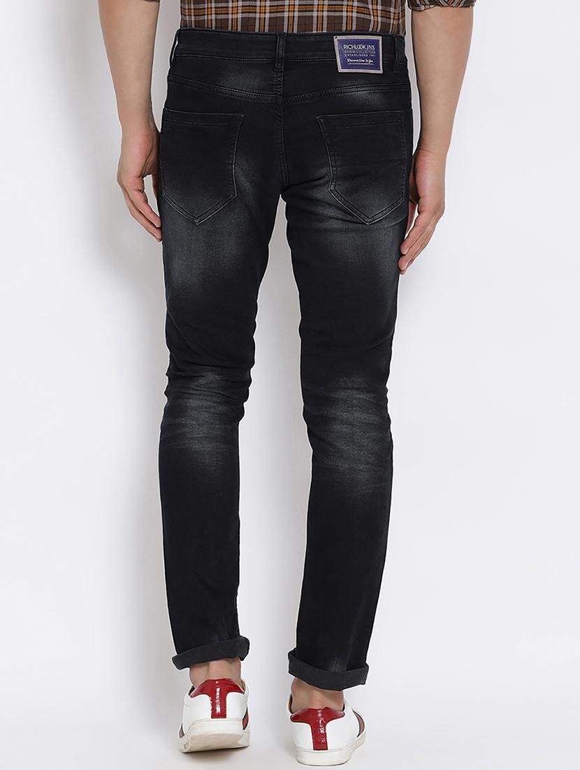blue cotton washed jeans - 15713463 - Zoom Image - 3