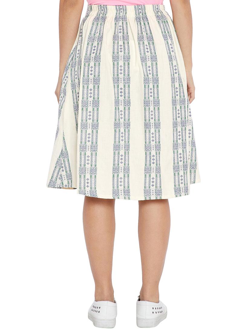 tie up waist pocket detail skirt - 15713593 - Zoom Image - 3