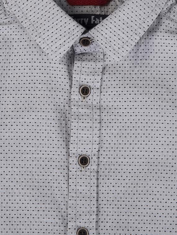grey cotton shirt - 15714296 - Zoom Image - 3