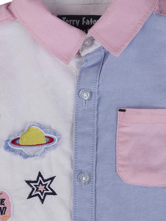 multi colored cotton shirt - 15714339 - Zoom Image - 3