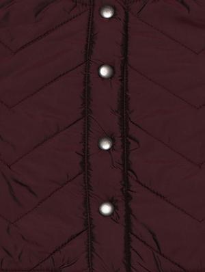 purple polyester quilted jacket - 15717180 - Standard Image - 3