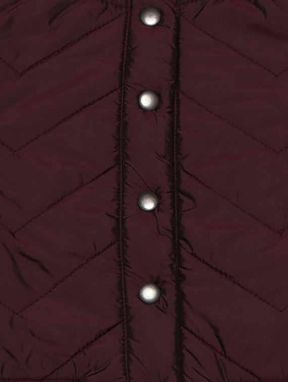 purple polyester quilted jacket - 15717180 - Zoom Image - 3