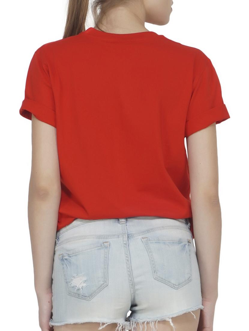 Quirky text round neck tee - 15718799 - Zoom Image - 3