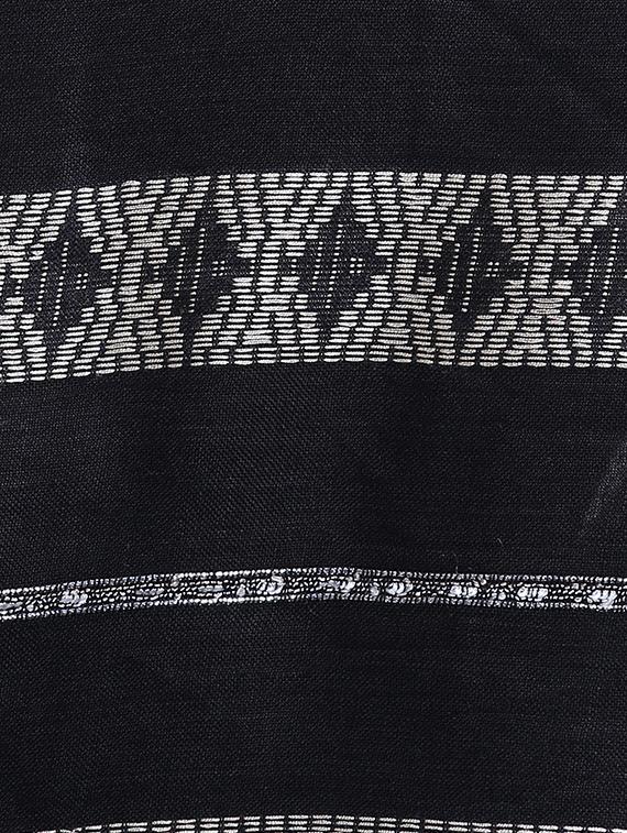 black viscose scarf - 15719373 - Zoom Image - 3
