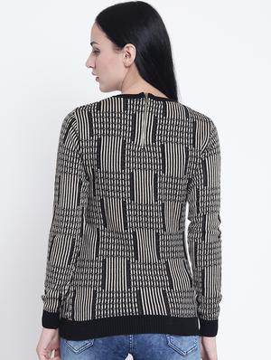 crew neck ribbed edge pullover - 15721737 - Standard Image - 3