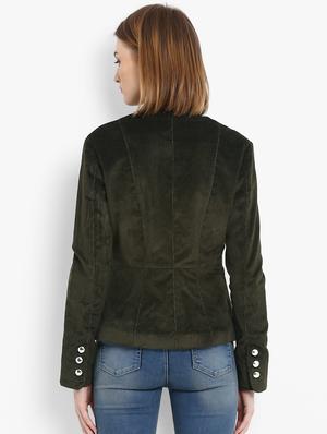 pocket patch button up jacket - 15721909 - Standard Image - 3