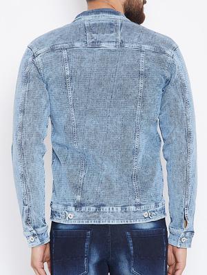 blue denim jacket - 15722129 - Standard Image - 3