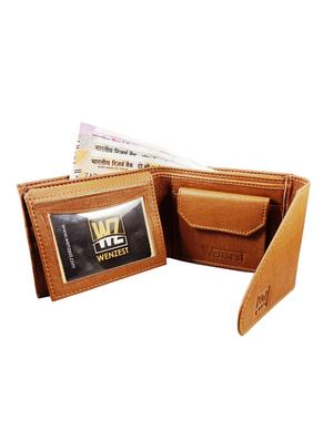 tan leather wallet - 15722258 - Standard Image - 3
