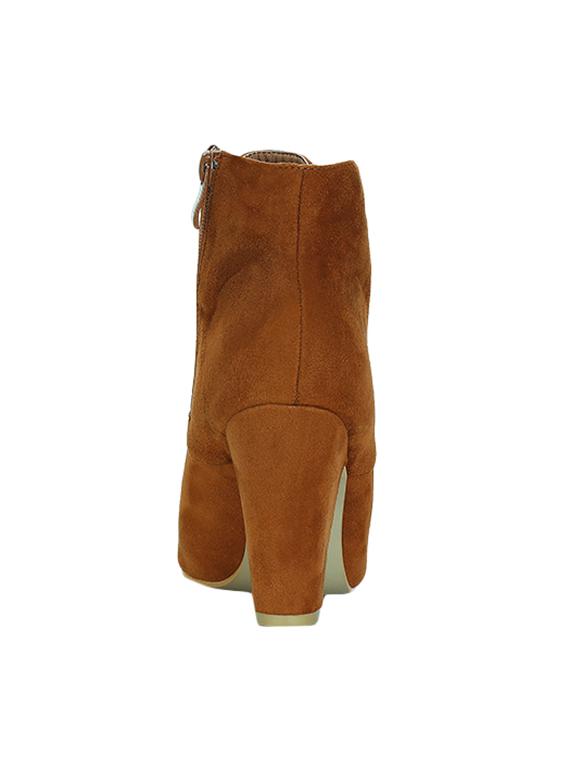 Chunky Block Heel Booties - 15722338 - Zoom Image - 3