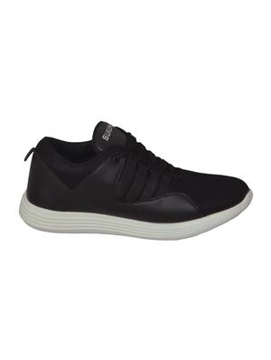 black mesh lace up sneakers - 15724042 - Standard Image - 3