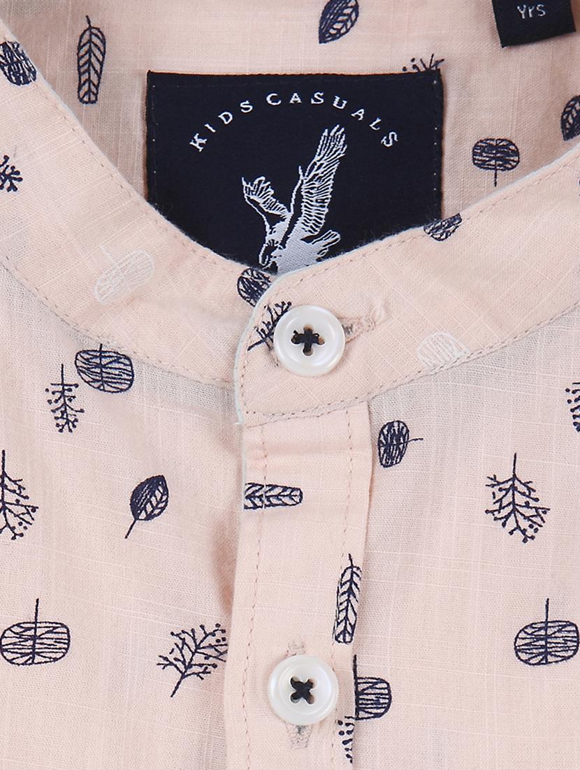 roll up sleeved quirky print shirt - 15724088 - Zoom Image - 3