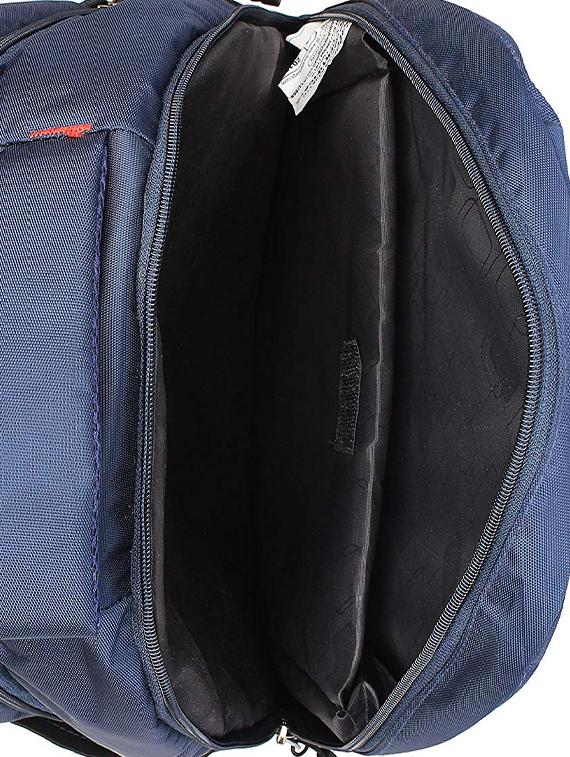 blue polyester regular backpack - 15724574 - Zoom Image - 3