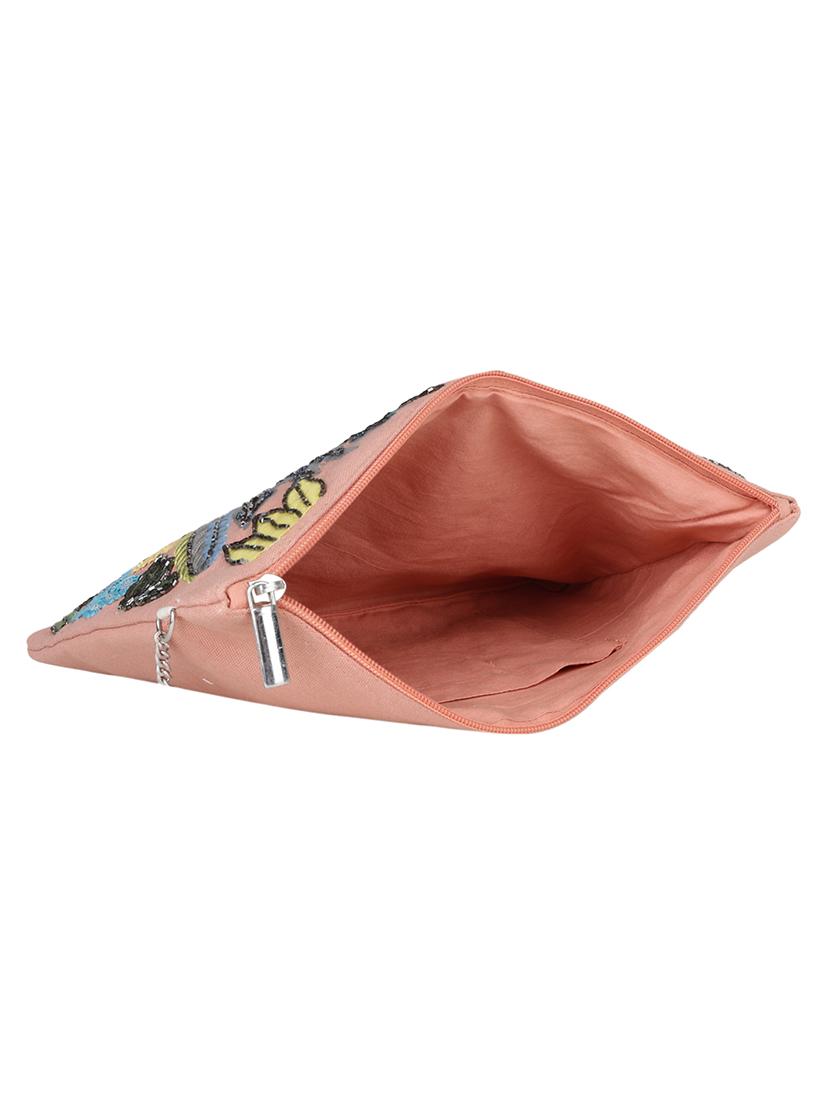 pink cotton regular sling bag - 15725210 - Zoom Image - 3