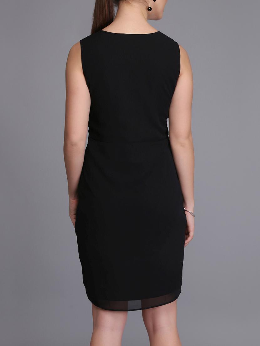 asymmetric hem sheath dress - 15726263 - Zoom Image - 3