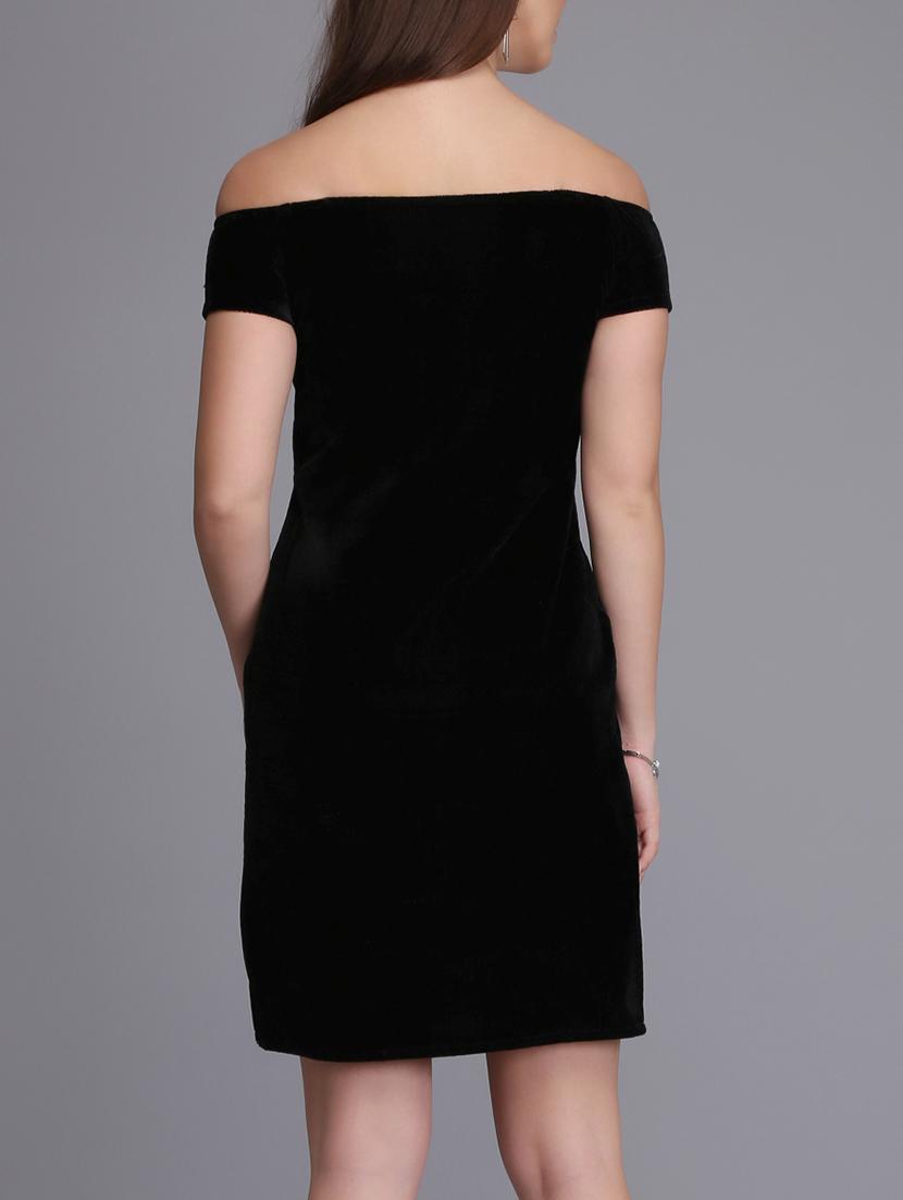 off shoulder zip up sheath dress - 15726265 - Zoom Image - 3
