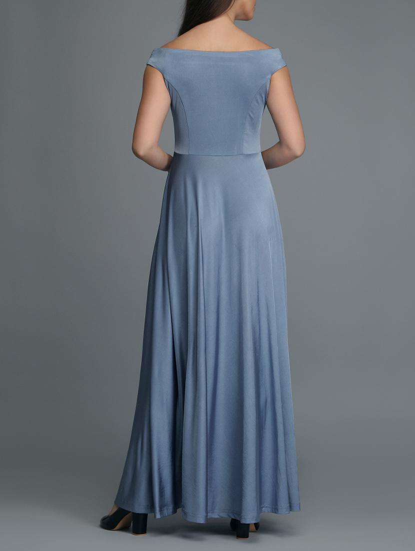 off shoulder flared maxi dress - 15726278 - Zoom Image - 3