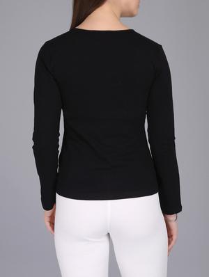 long sleeved ruched top - 15726290 - Standard Image - 3