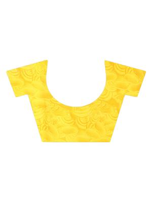 floral printed saree with blouse - 15726307 - Standard Image - 3