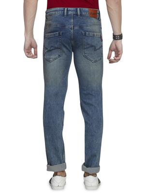 blue light washed jeans - 15726354 - Standard Image - 3