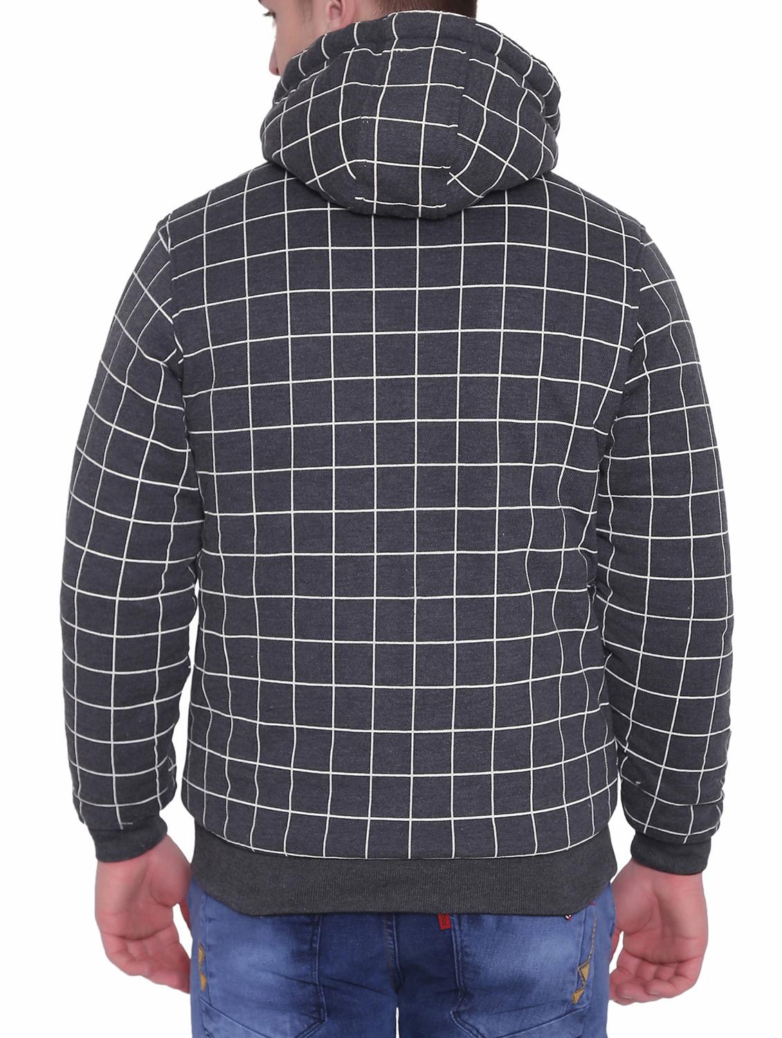 grey polyester blend casual jacket - 15726589 - Zoom Image - 6