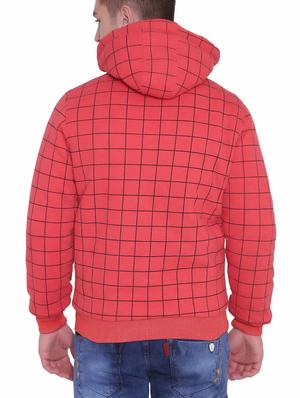 red polyester blend reversible jacket - 15726590 - Standard Image - 3