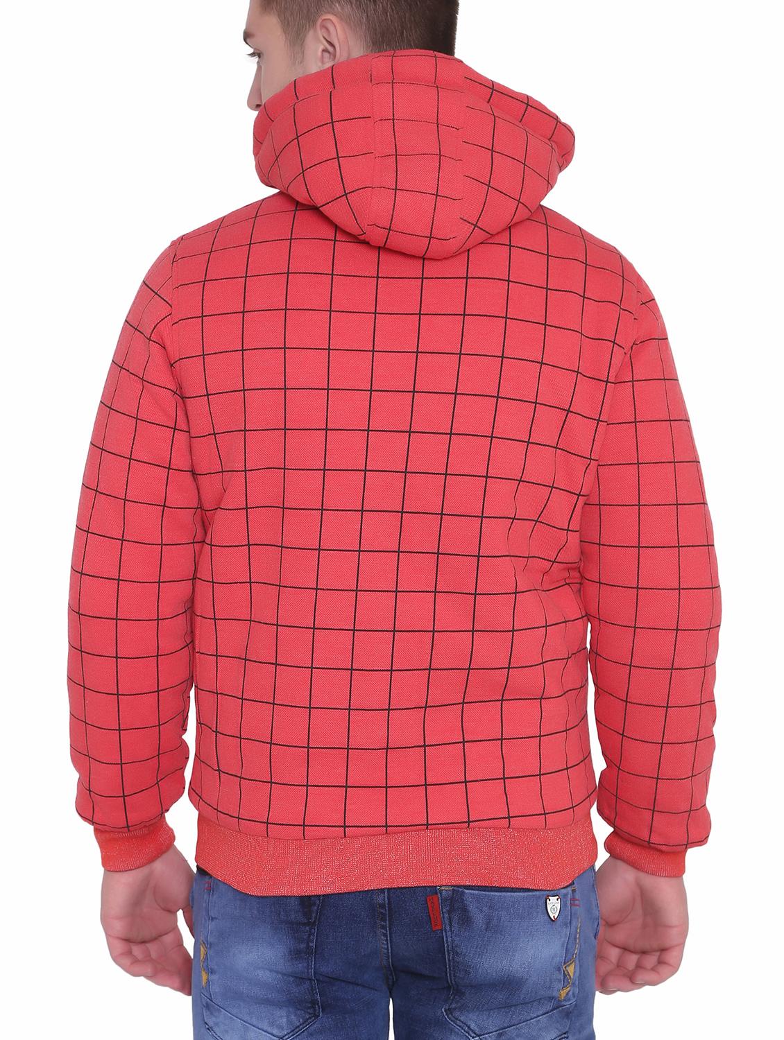 red polyester blend reversible jacket - 15726590 - Zoom Image - 3