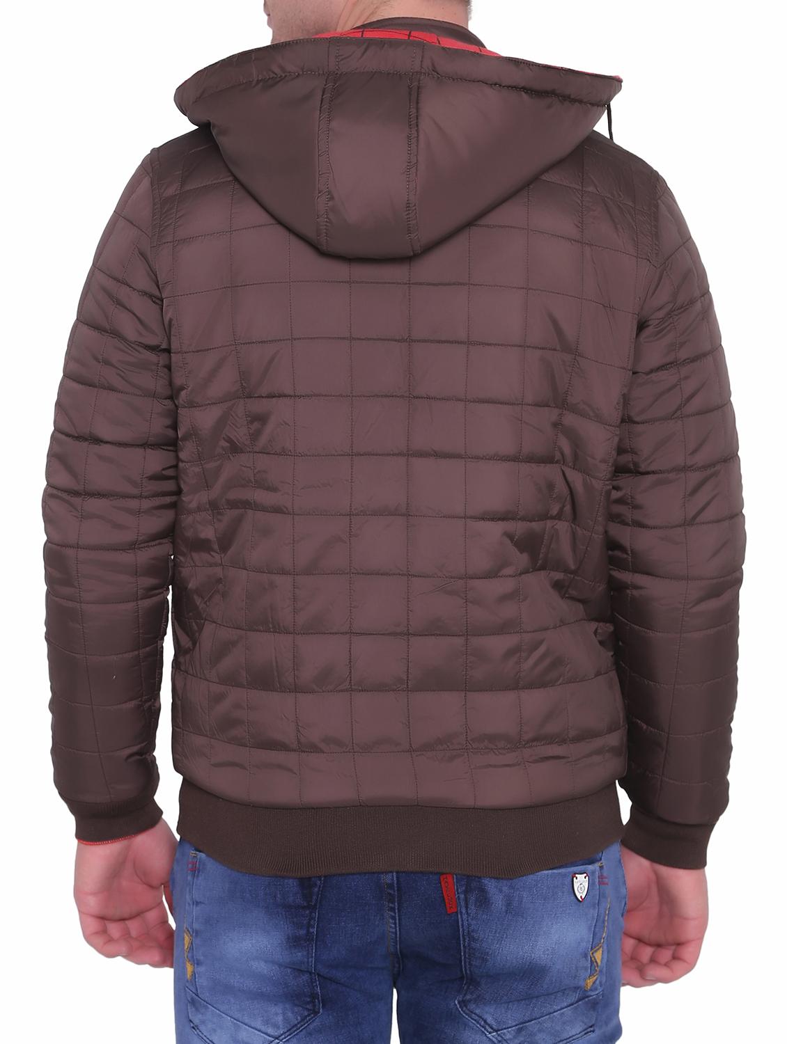 red polyester blend reversible jacket - 15726590 - Zoom Image - 6
