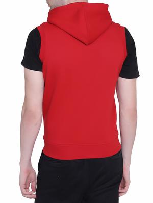 red cotton sweatshirt - 15726599 - Standard Image - 3